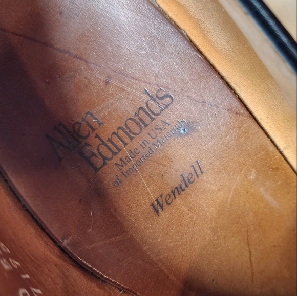 Allen Edmonds men\'s size 9‎ Wendell black dress oxford shoes. main image 16